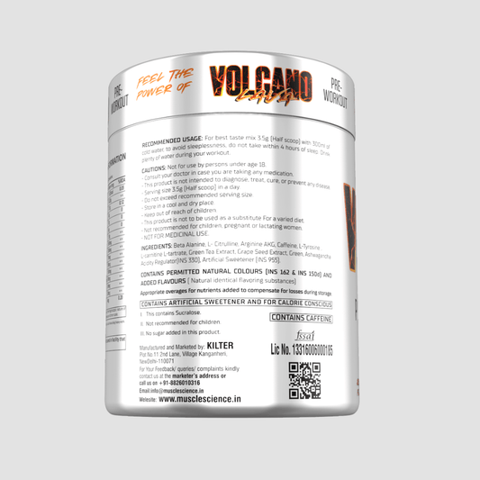 Volcano Lava 4 – White ( Super Oats Free )