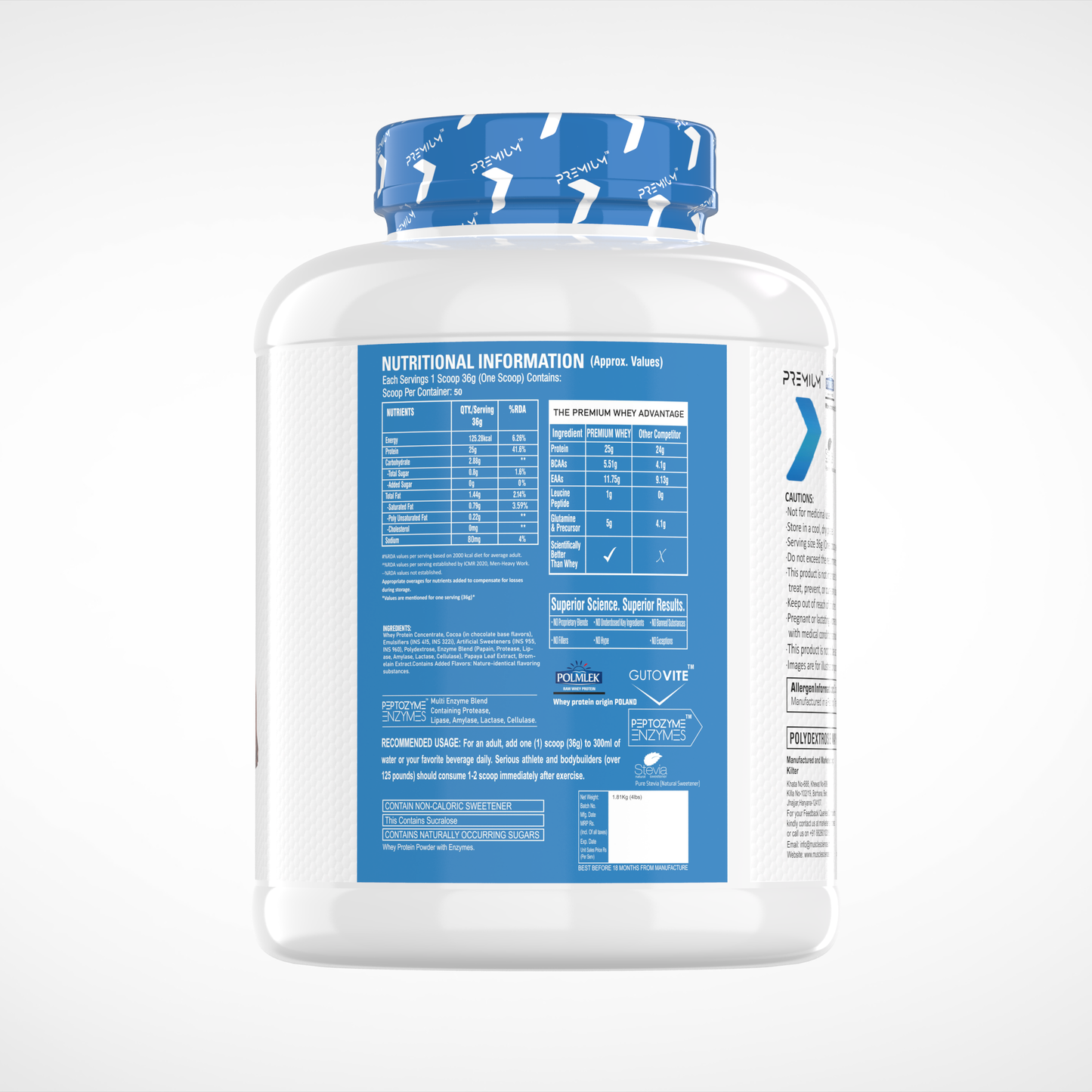 Premium WPC 80 – High-Quality Whey Protein Concentrate for Optimal Performance