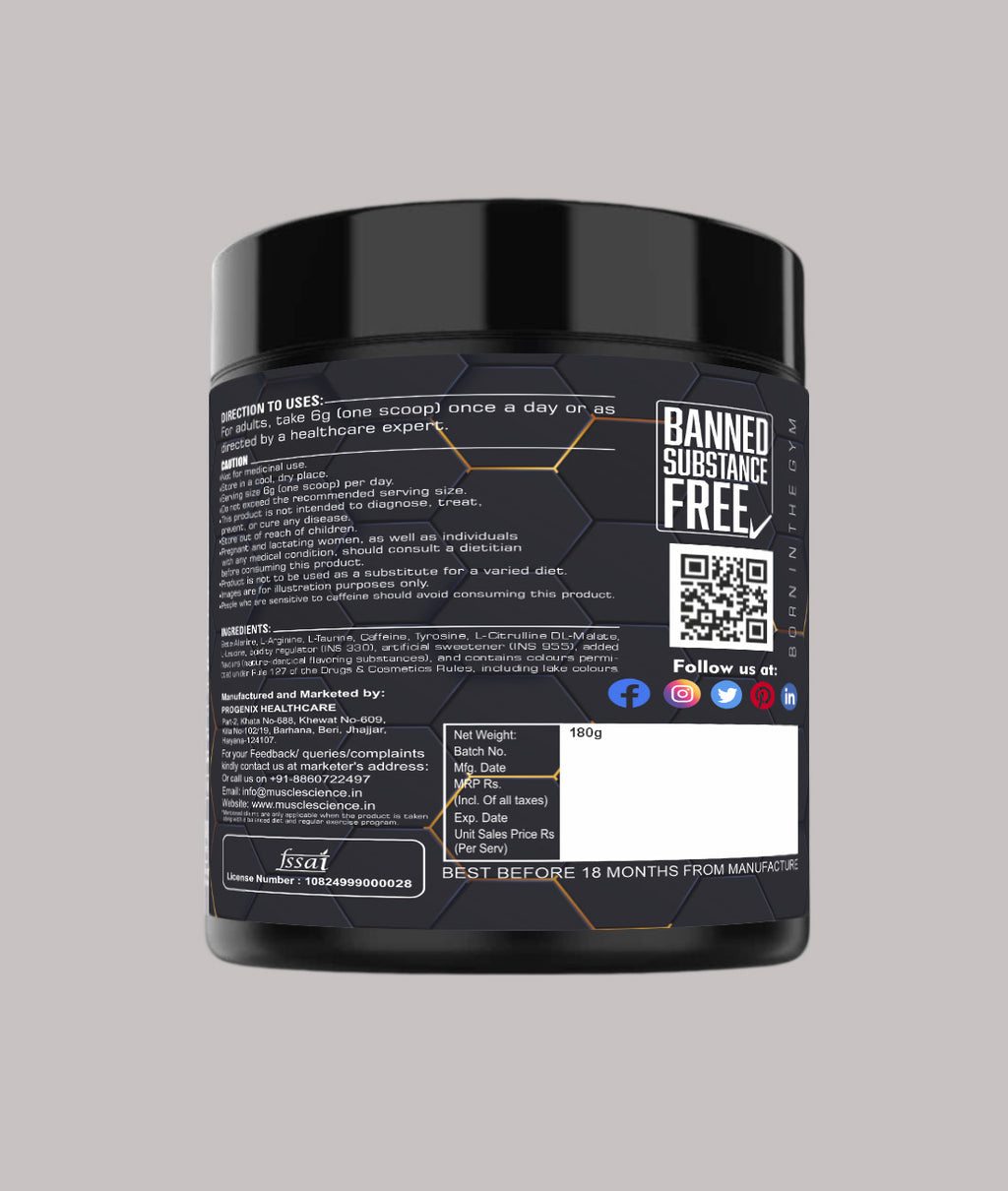 DUKE PRE ( Berry mix  and Seed mix Free )