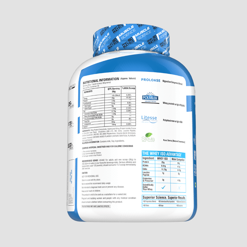 Whey – ISO Matrix – Complete whey protein fusion ( Free Shaker )