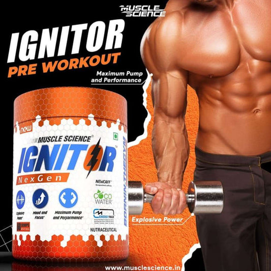 IGNITOR Nexgen (PRE WORKOUT) – 60 SERVING