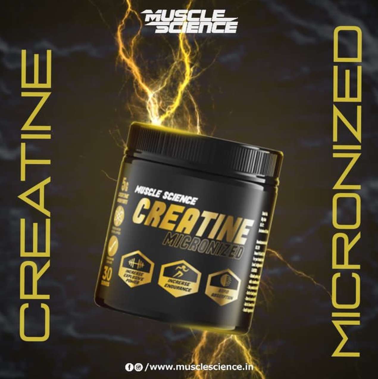 CREATINE FLAVOURED – 50 SERVINGS