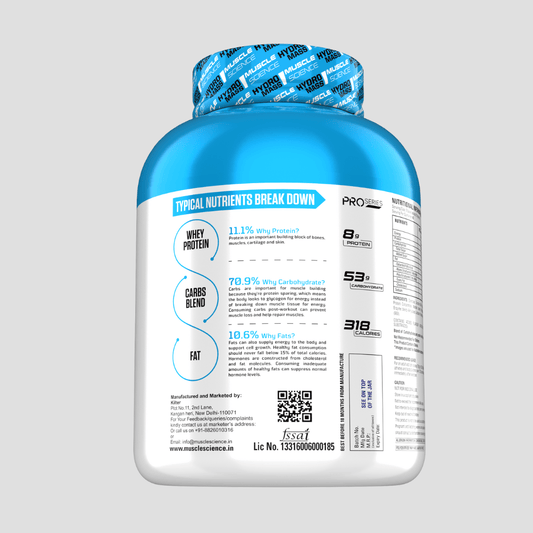 HYDRO Mass – 40 Servings ( Shaker Free )