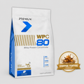 MUSCLE SCIENCE PREMIUM WHEY PROTEIN CONCENTRATE 80% POWDER WITH DIGESTIVE ENZYMES, 1 KG (FREE SHAKER)