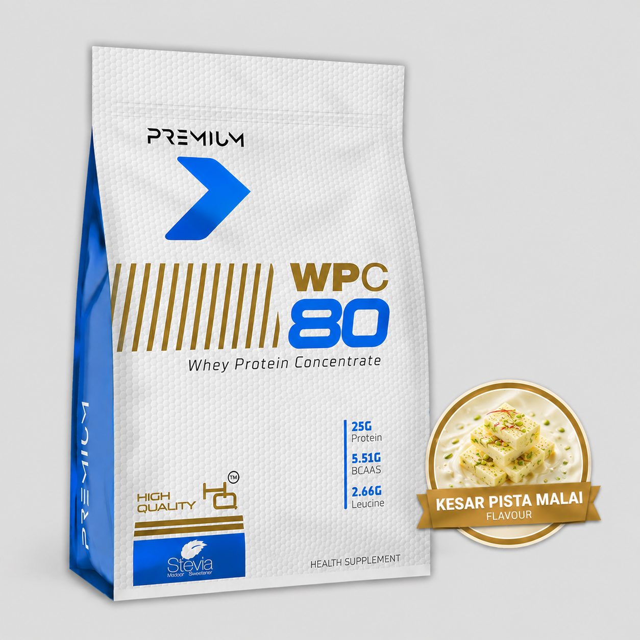 MUSCLE SCIENCE PREMIUM WHEY PROTEIN CONCENTRATE 80% POWDER WITH DIGESTIVE ENZYMES, 1 KG (FREE SHAKER)