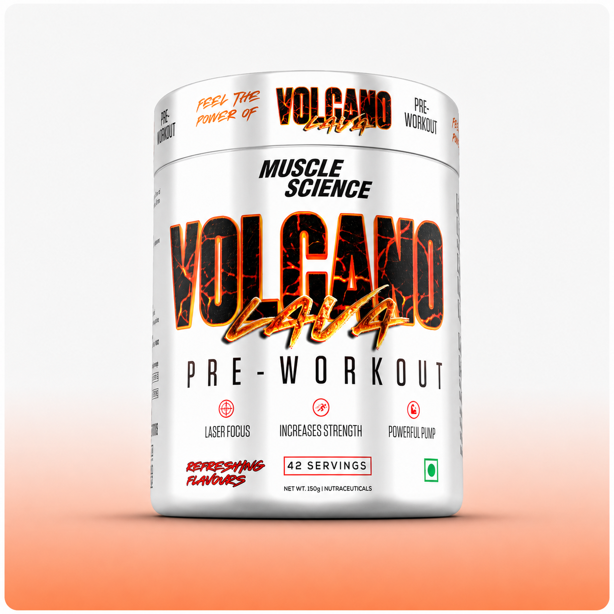 Volcano Lava 4 – White ( Super Oats Free )