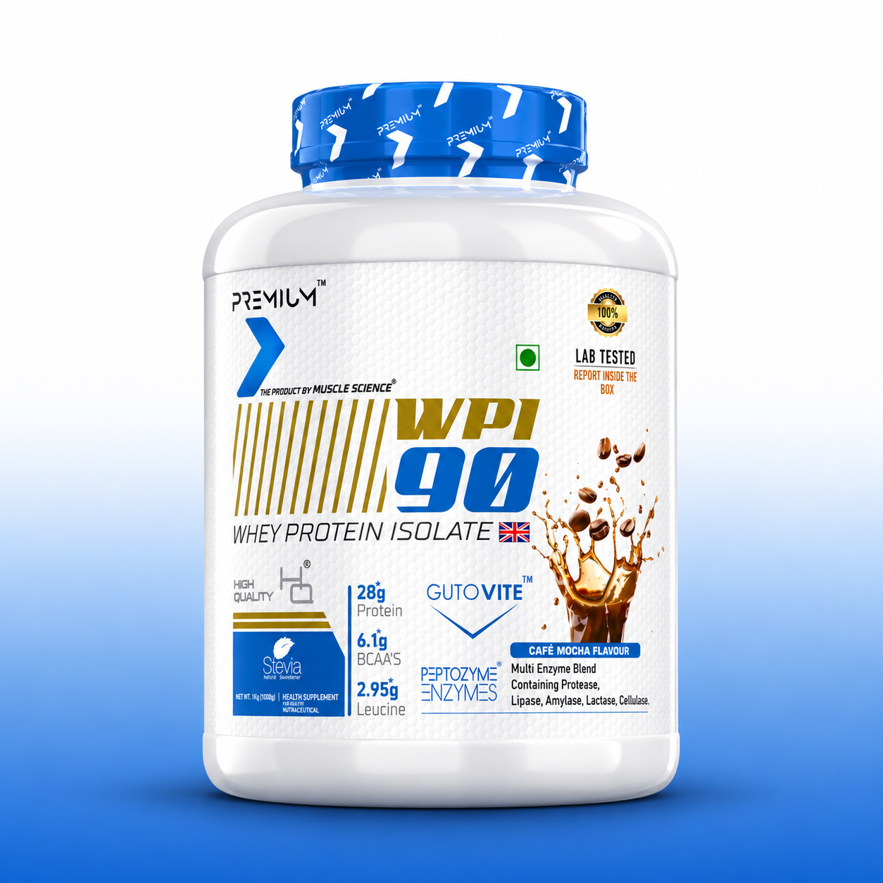 Premium WPI 90 - Pure Whey Protein Isolate for Maximum Performance