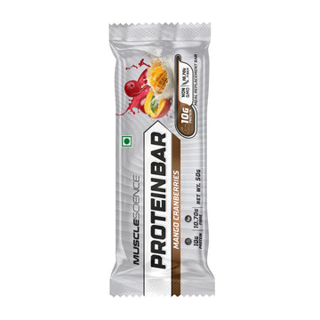 MuscleScience Protein Bar – Mango Cranberries | 10g Protein