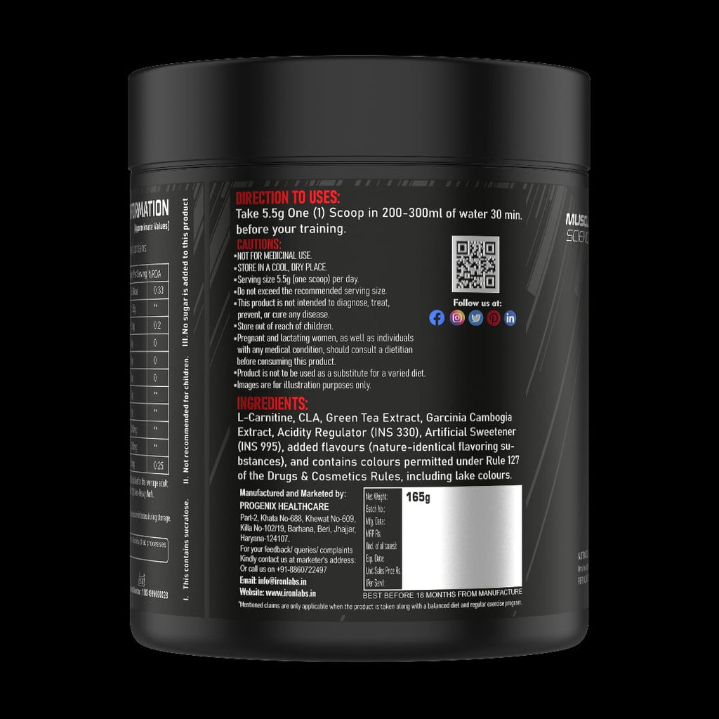 MUSCLE SCIENCE CLA+CARNITINE